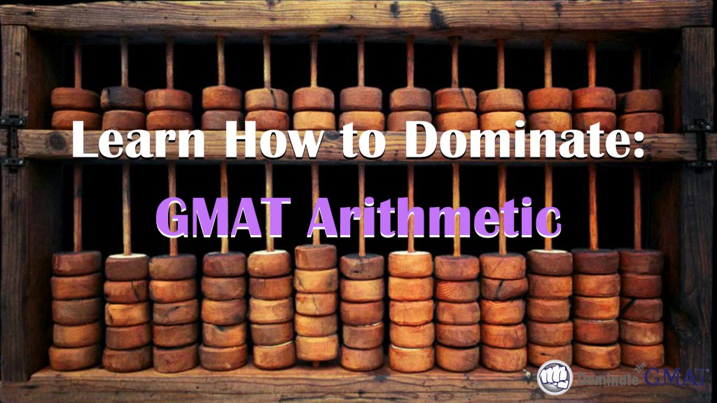 GMAT Arithmetic