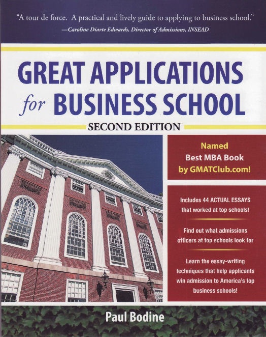 MBA Admissions Book - Paul Bodine