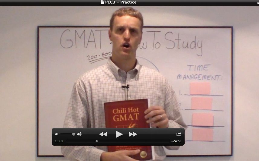 Your study plan to beat the gmat and improve gmat time management strategies